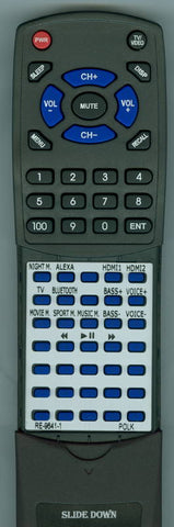 POLK COMMAND BAR Replacement Remote