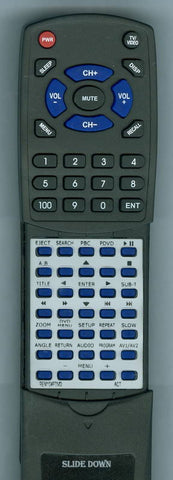 ACT REM104FDVD Replacement Remote