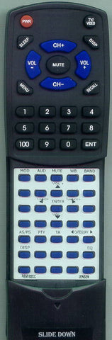 JENSEN REM182CC Replacement Remote