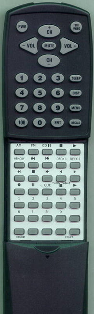 FISHER RTREM890 Replacement Remote