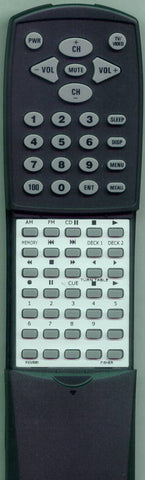 FISHER REM890 Replacement Remote