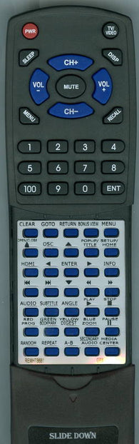 G RTREMHTB681 Replacement Remote