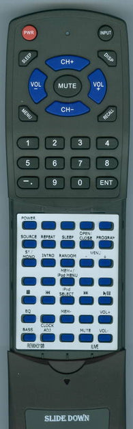 ILIVE RTREMIH319B Replacement Remote