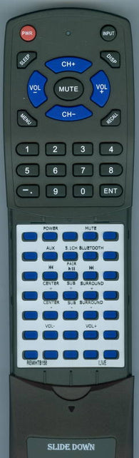ILIVE IHTB138B Replacement Remote