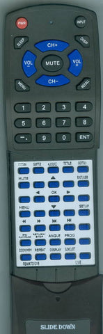 ILIVE IKTD1037S Replacement Remote