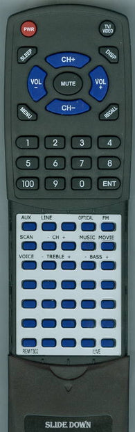ILIVE REM-IT302 Replacement Remote