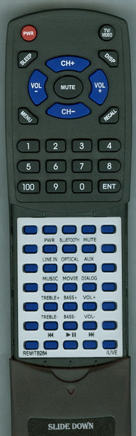 ILIVE ITBSW285B Replacement Remote