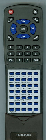 ILIVE RTREMITB474 Replacement Remote