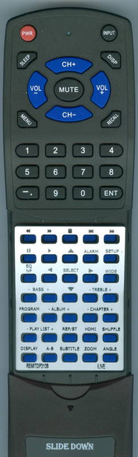 ILIVE RTREMITDP310B Replacement Remote