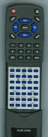 ILIVE RTREMITP100B Replacement Remote