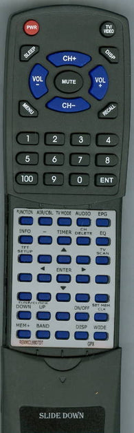 G RTREMKCL8807DT Replacement Remote