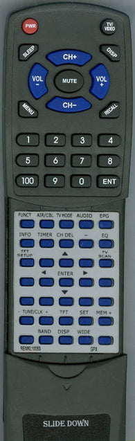 GPX REM-KL1008S Replacement Remote