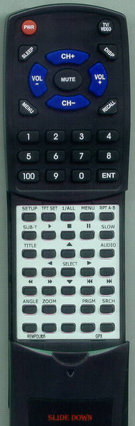 G PDL805 Replacement Remote