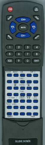JENSEN JRV212TB Replacement Remote