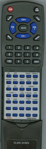 HK RH05H04 Replacement Remote
