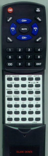CARVER RH-49 Replacement Remote