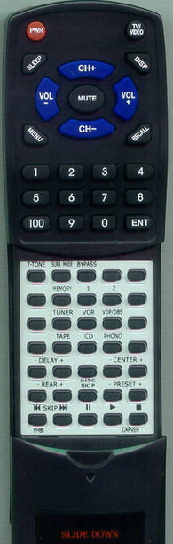 CARVER RH88 Replacement Remote