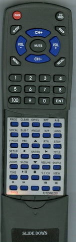 RJTECHNOLOGY RTRJ4200B Replacement Remote