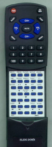 SAMPO DVE611 Replacement Remote