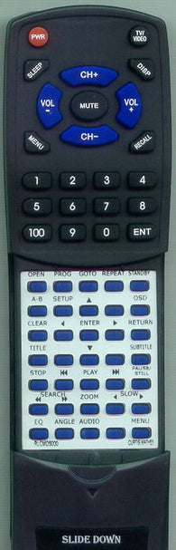 CURTISMATHES CMD5000 Replacement Remote