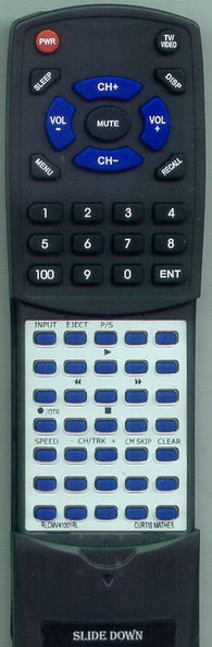 CURTISMATHES RLCMV41001RL Replacement Remote