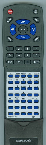 RCA SLED5016A-C Replacement Remote