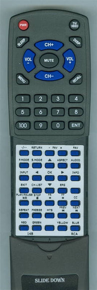 RCA 14BRCA Replacement Remote