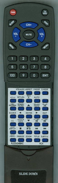 RCA PLEDV2488AH Replacement Remote