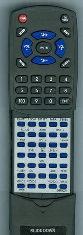 SHERWOOD RM-120 Replacement Remote