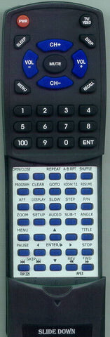 APEX AD1225 Replacement Remote