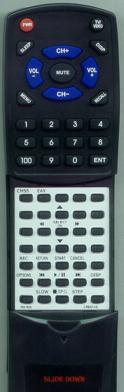 Creative Audio Remote Controller CREATIVE RM-1500 Replacement Remote – Remotes.net