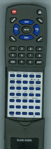 JVC R-X500 Replacement Remote