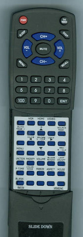 VIEWSONIC PRO8600 Replacement Remote