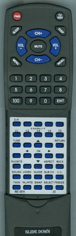 JVC LT42X898 Replacement Remote