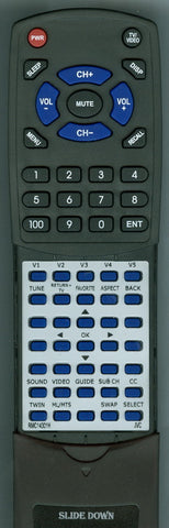 JVC LT52X899MAIN Replacement Remote