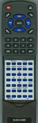 JVC RTRMC19401C Replacement Remote