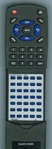 JVC RMC241W Replacement Remote