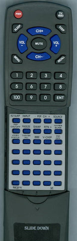 JVC RMC2511H Replacement Remote