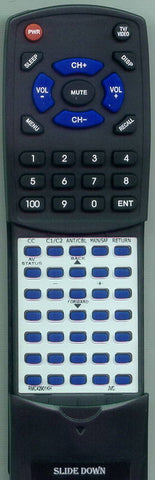 JVC RM-C429-01-KH Replacement Remote