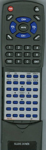 JVC RMC579 Replacement Remote