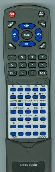 CHANGHONG LED32YC1600UA Replacement Remote
