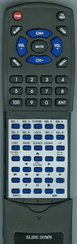 SONY RM-KP10 Replacement Remote
