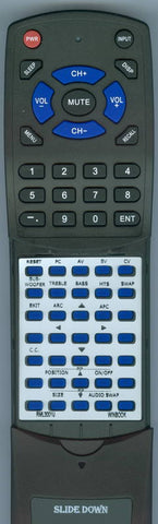 WINBOOK RTRML3001U Replacement Remote