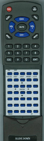 JVC RMMH2K Replacement Remote