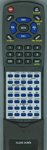 SHERWOODINSERT RMRD61 Replacement Remote