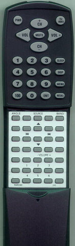 JVC KDLH810 Replacement Remote