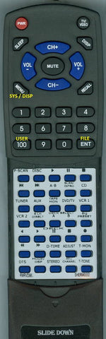 SHERWOODINSERT RVD6090R Replacement Remote