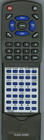 JVC RMRXFS8000 Replacement Remote