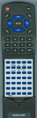 JVC RM-RXQN1 Replacement Remote