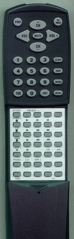 JVC RX-1BK Replacement Remote
